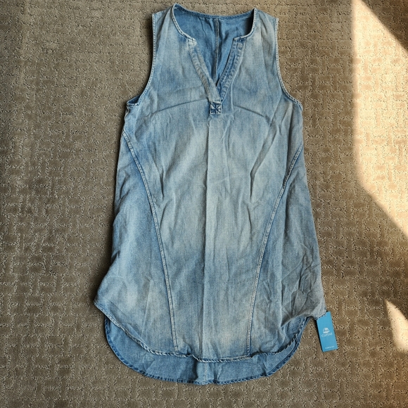 Cupshe Denim neck mini dress xs - Picture 3 of 3